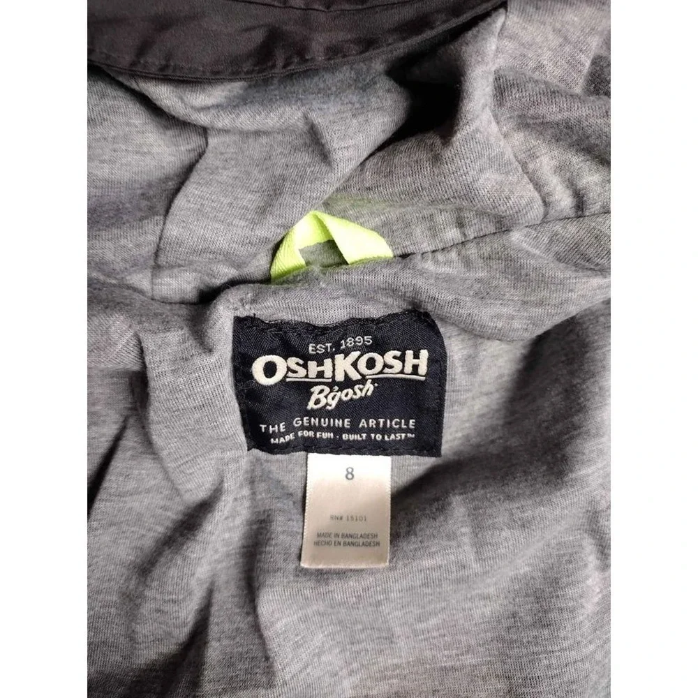 OshKosh B'gosh Kids Boys Camo Hooded Windbreaker Jacket Size‎ 8